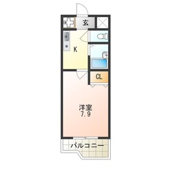 住ノ江駅 徒歩12分 1階の物件間取画像